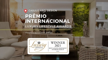 CASULO em 1º lugar: PRÊMIO INTERNACIONAL Luxury Lifestyle Awards